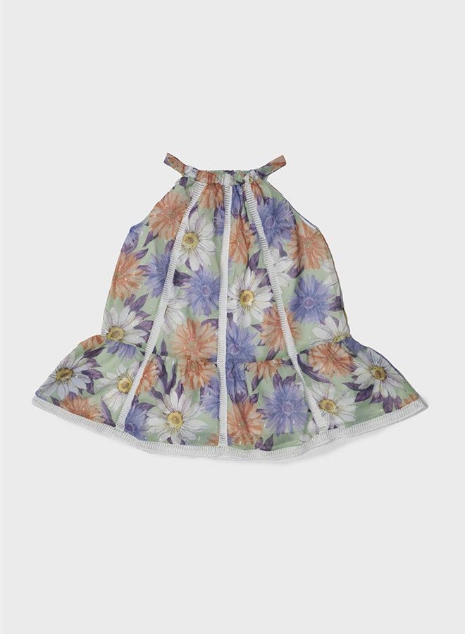 Tyess Girl Patterned Dress