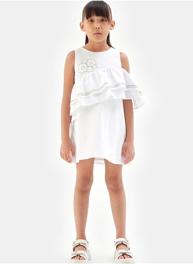 Tyess Girl White Dress