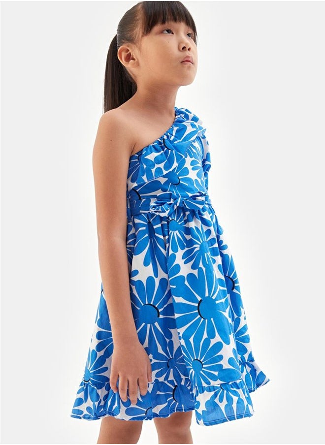 Tyess Girl Patterned Dress