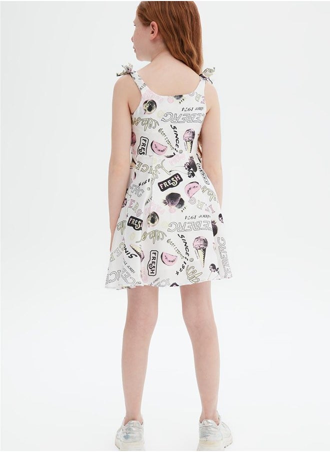 Iceberg Girl Colorful Dress