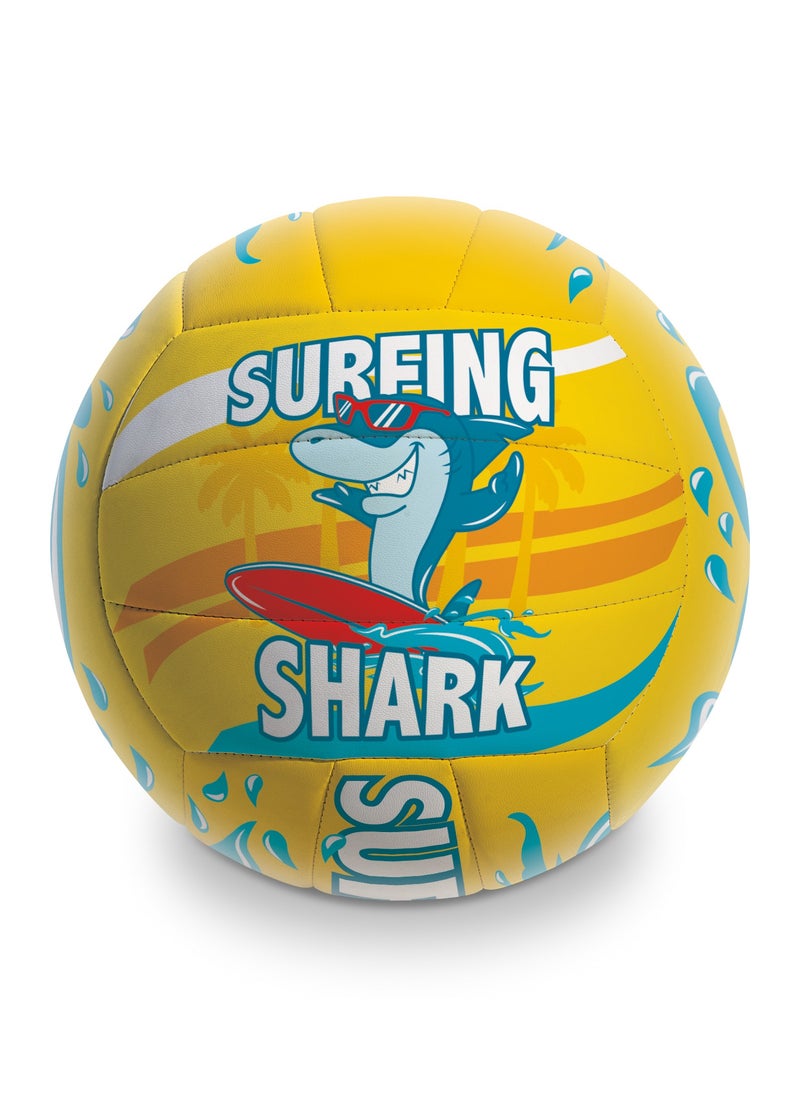 Mondo PVC Beach Volleyball Surfing Shark | Beach Ball | Inflatable Ball | Beach and Water Toys | Summer Toys | Perfect gift for Kids and Toddlers