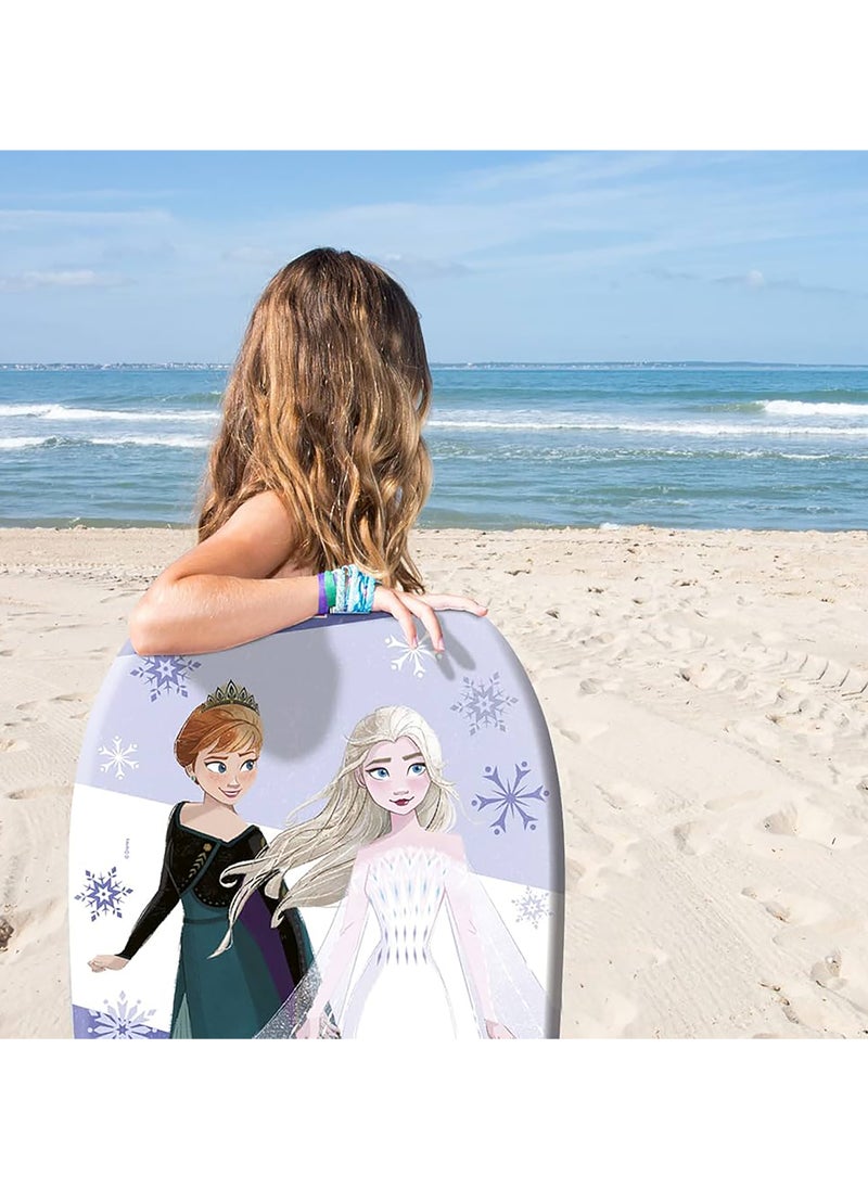Mondo Body Board Frozen 84cm | Surf Board for Kids | Lighweight Floats | Foam Board for Kids and Adults | Perfect for Beach and Pool