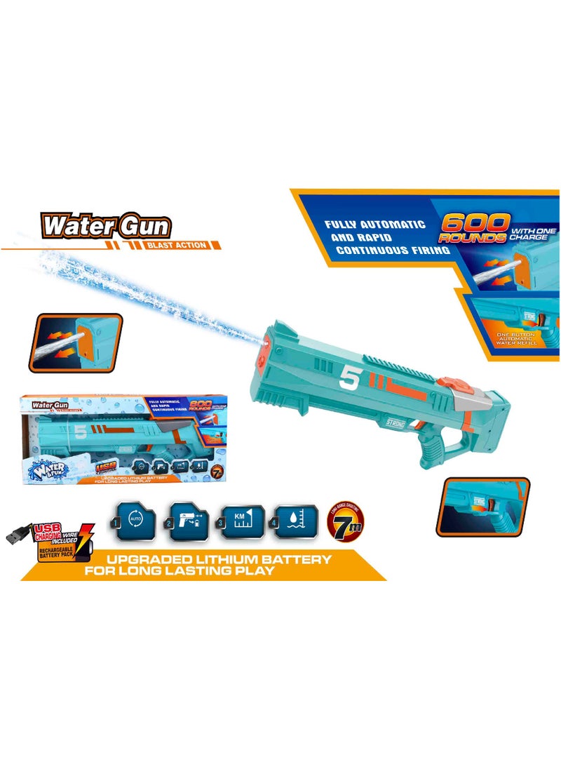 Mondo Water Gun 58cm, Battery Operated  | Water Blaster | Water Game | Summer Toys | Perfect gift for Kids and Toddlers