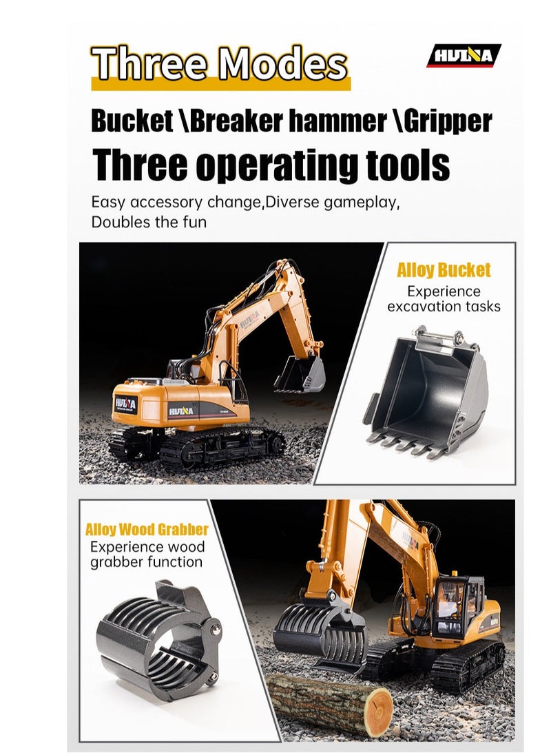 Huina 1535-1 1:14 RC Excavator (2025 MODEL)