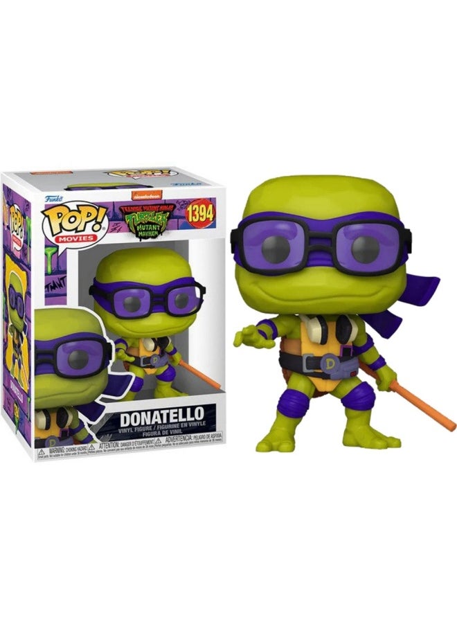 Funko POP Movies Teenage Mutant Ninja Turtle: Mutant Mayhem Donatello Vinyl Figure
