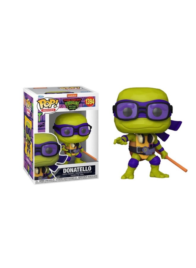 Funko POP Movies Teenage Mutant Ninja Turtle: Mutant Mayhem Donatello Vinyl Figure