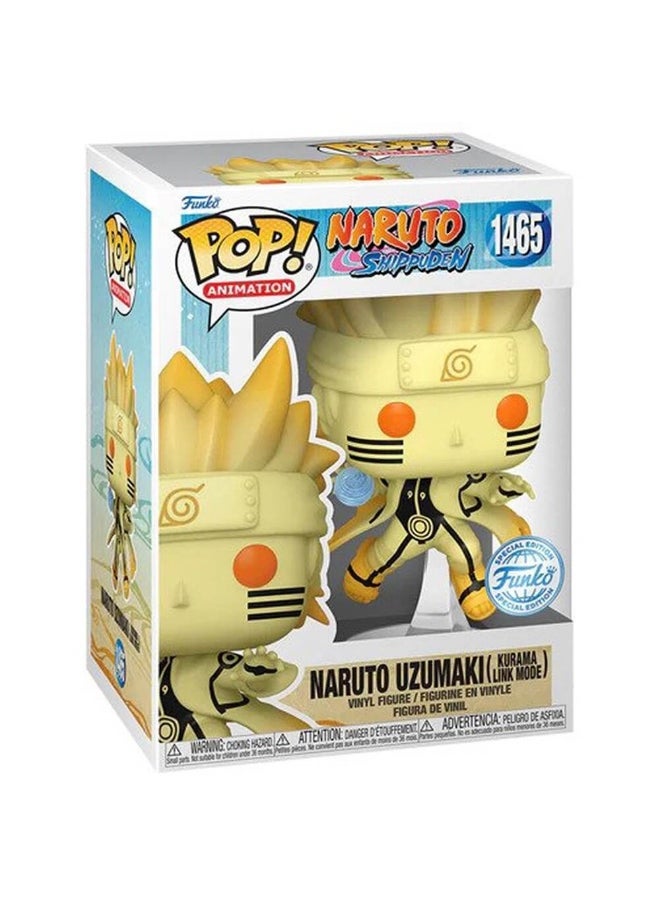 POP! Animation Naruto Shippuden Naruto Uzumaki (Kurama Link Mode) Vinyl Figure