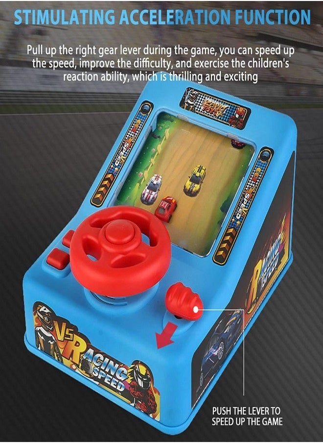 Children’s Racing Adventure Game – Steering Wheel Simulation Toy with Realistic Sound Effects for Kids