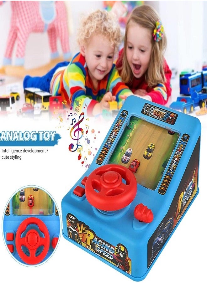 Children’s Racing Adventure Game – Steering Wheel Simulation Toy with Realistic Sound Effects for Kids