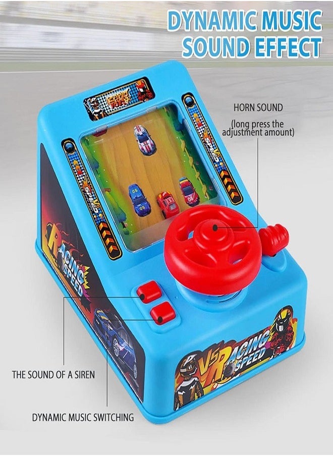 Children’s Racing Adventure Game – Steering Wheel Simulation Toy with Realistic Sound Effects for Kids