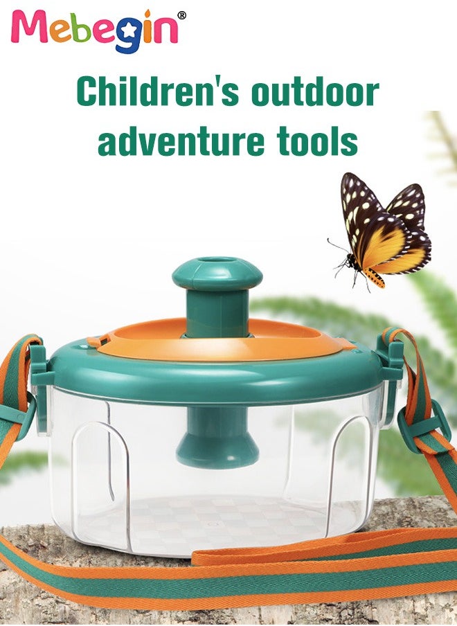 Kids Outdoor Explorer Kit, Bug Catching Kit, Nature Adventure Kit with Butterfly net, Binoculars, Hat,Vest, Whistle, Exploration Toys Kids Camping Gear, Educational Toys for Kids