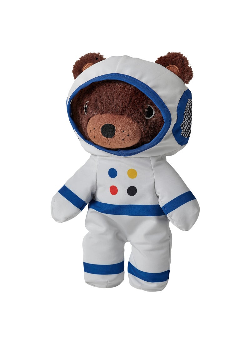 Soft toy with astronaut suit bear 28 cm