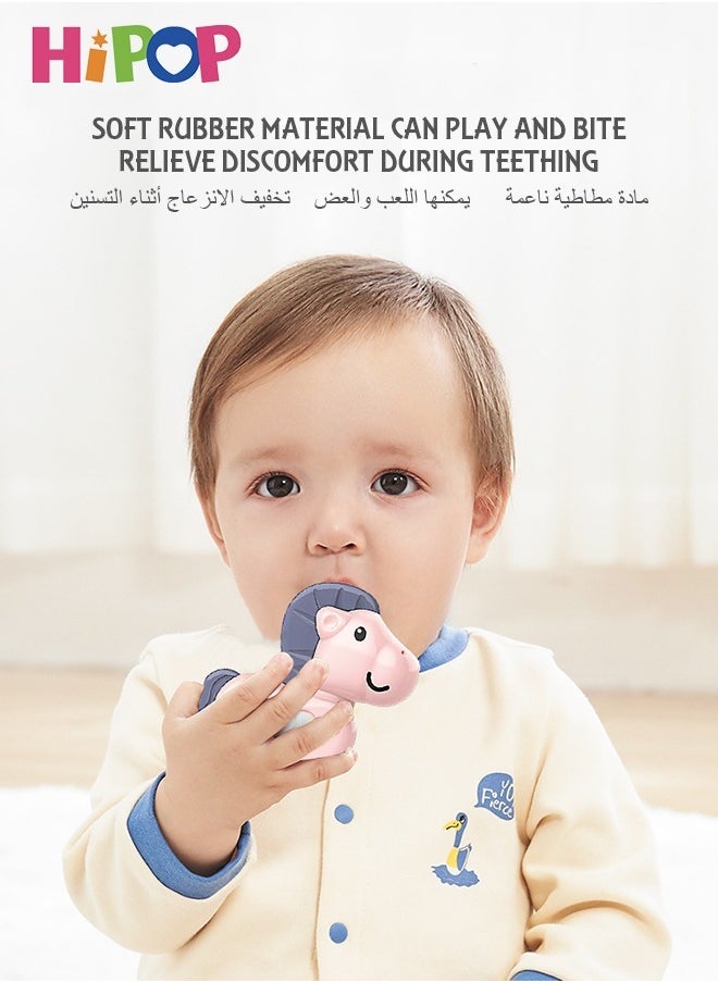 Early Educational Infant Toy Set 11 Pcs for Teething Infants,Featuring Grab and Spin Sensory Toys,Made from Food Grade Silicone,An Ideal Gift for Babies Aged 0-24 Months