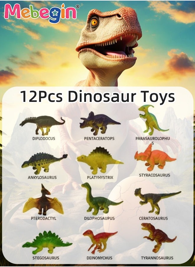 Dinosaur Eggs Excavation Dig Kit with 12 Dinosaur Eggs, Dinosaur Toys for Kids, Fun Science Toys, STEM Toys, Great Interactive Toy, Ideal Gift for Kids Aged 6+