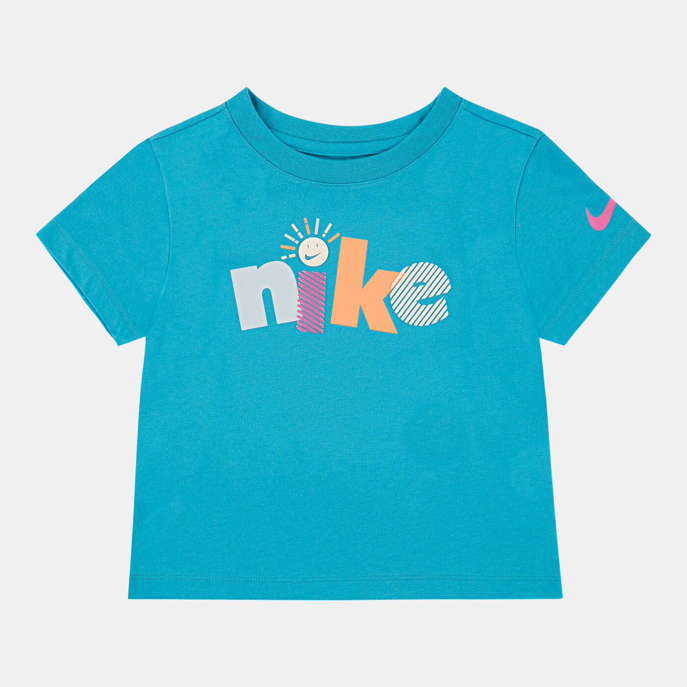 Kids' Sunny Swoosh Fashion Graphic T-Shirt