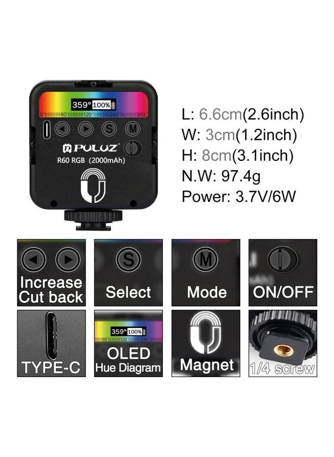 Pocket Fill Light Rich Backlight Black