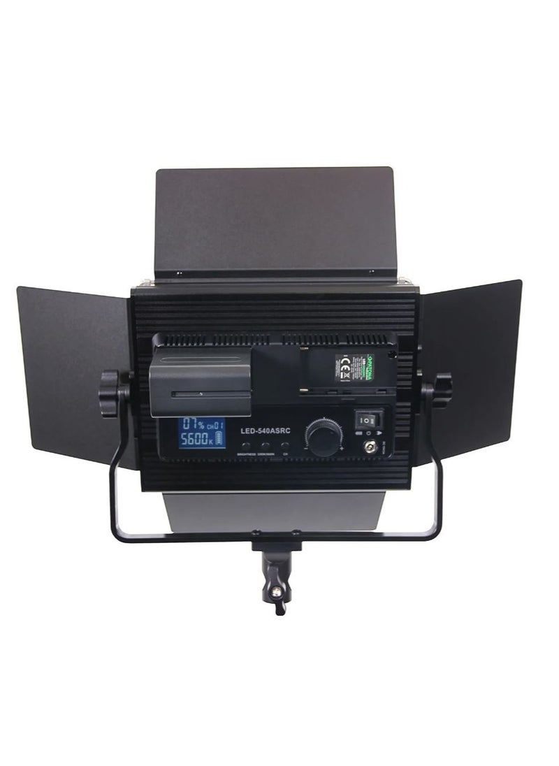 Professional PROMAGE PM-540ASRC LED Video Light – 540 LEDs, Adjustable Color Temperature, High CRI