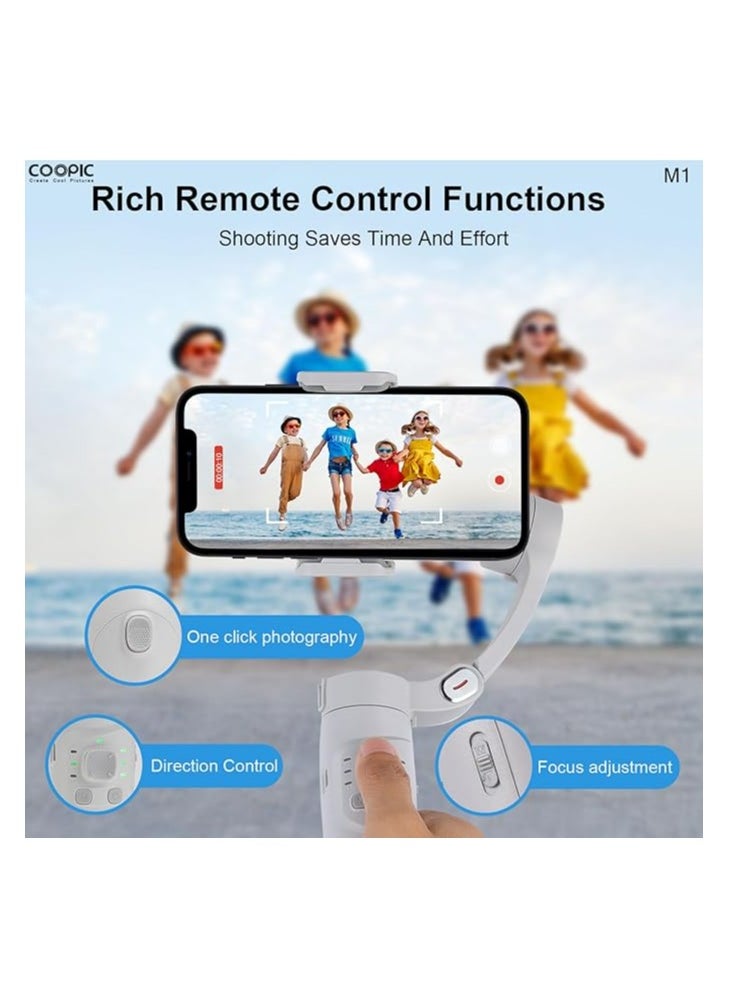M1 Merak One 3-Axis Handheld Smartphone Gimbal Stabilizer with Face Tracking & Inception Mode