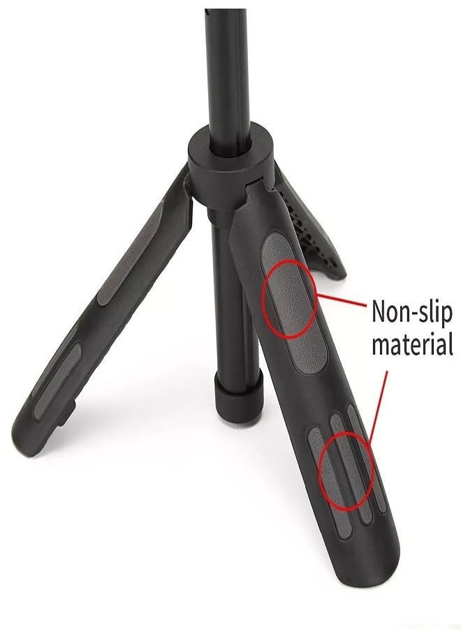 360° Adjustable Ball Head suitable for Selfie or vlogging Mini Tripod stand Mini Mobile Stand Tabletop Tripod Aluminum tripod head(MT-19)