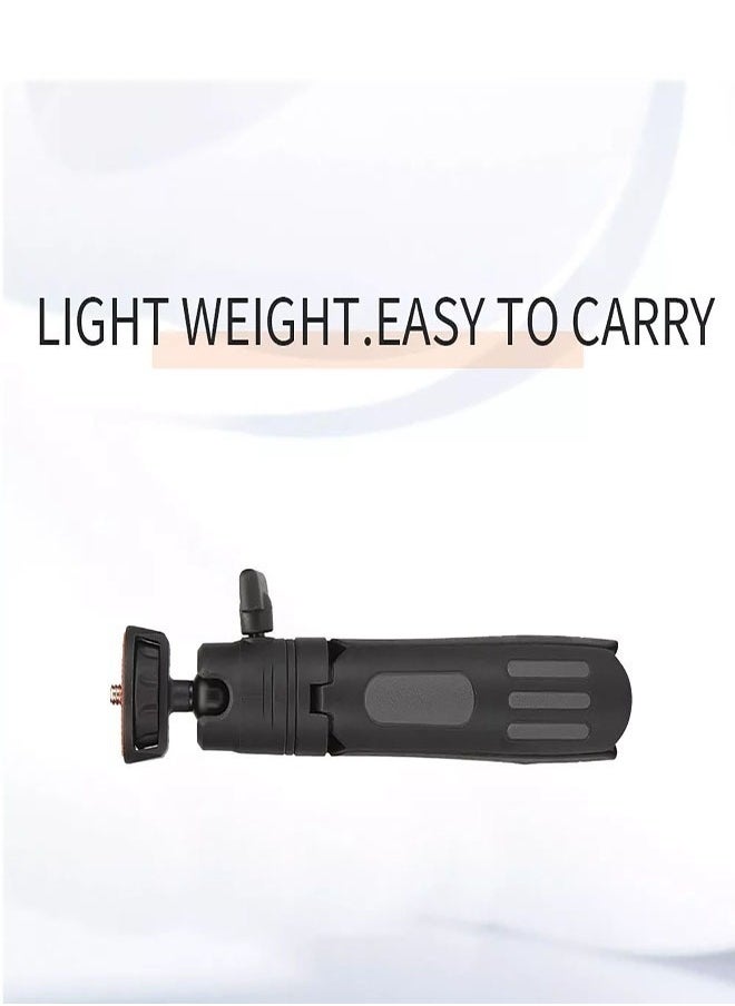 360° Adjustable Ball Head suitable for Selfie or vlogging Mini Tripod stand Mini Mobile Stand Tabletop Tripod Aluminum tripod head(MT-19)