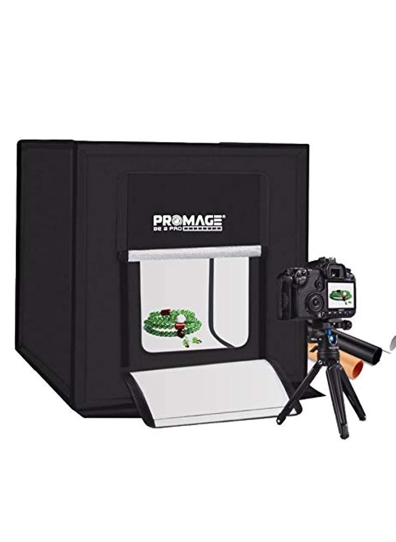 PROFESSIONAL PHOTO BOX LED PB05 – 40 * 40CM PM440 Light Photo Lighting Studio Kit Adjustable Brightness Shooting Tent Table Top Photography Lighting Kit