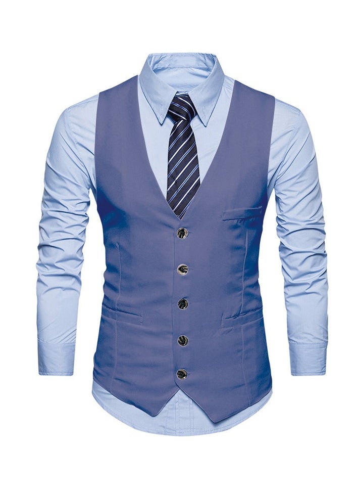 New Fashionable Personalized Printed Men's Suit Vest