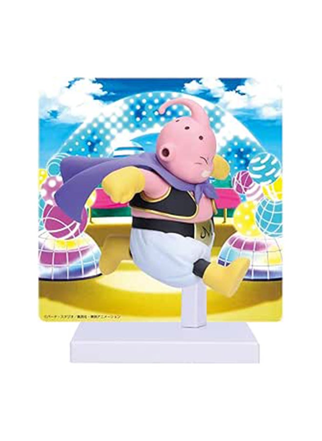 Banpresto Dragon Ball Daima Majin Buu Figure With Panel Statue