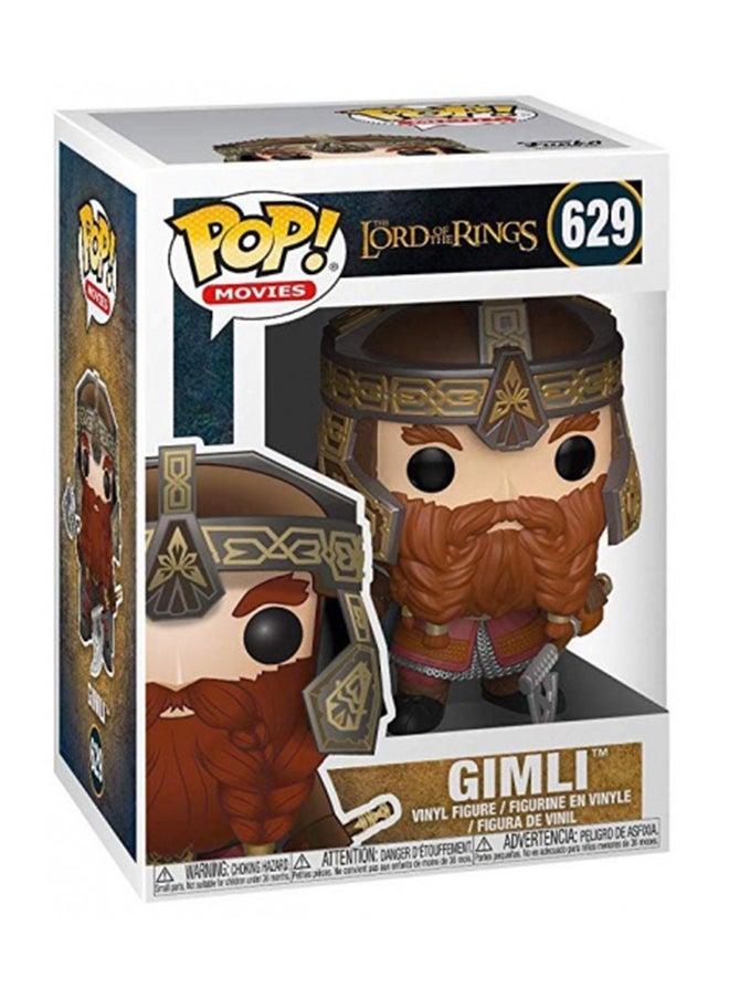 Funko Pop! Movies: Lord Of The Rings/Hobbit S4 Gimli Vinyl Figures
