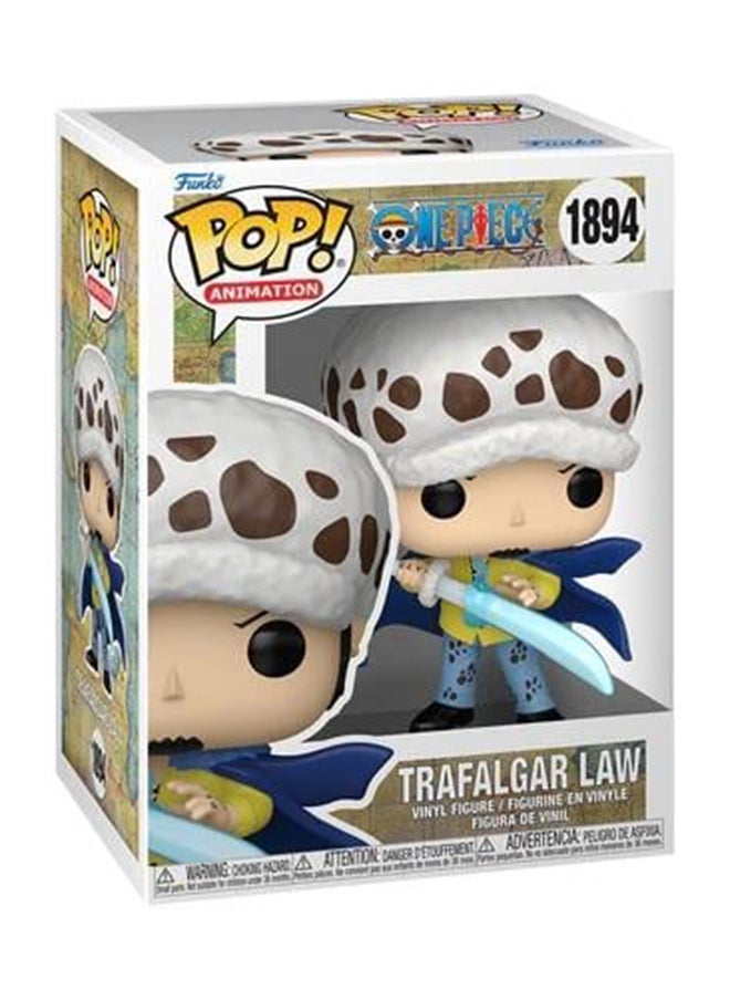 Funko Pop! Animation: One Piece Law with Blue Anesthesia Vinyl Figure
