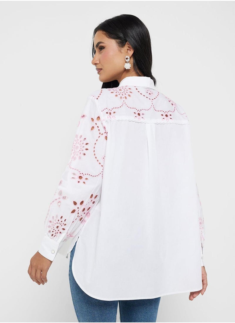 Cambria Cotton Popover Shirt