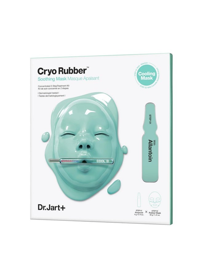 Dr.Jart+ Cryo Rubber Soothing Face Mask | Korean Skin Care, 1.41 Ounce