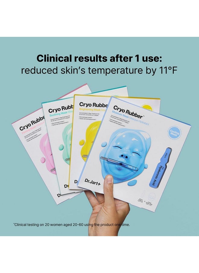 Dr.Jart+ Cryo Rubber Soothing Face Mask | Korean Skin Care, 1.41 Ounce