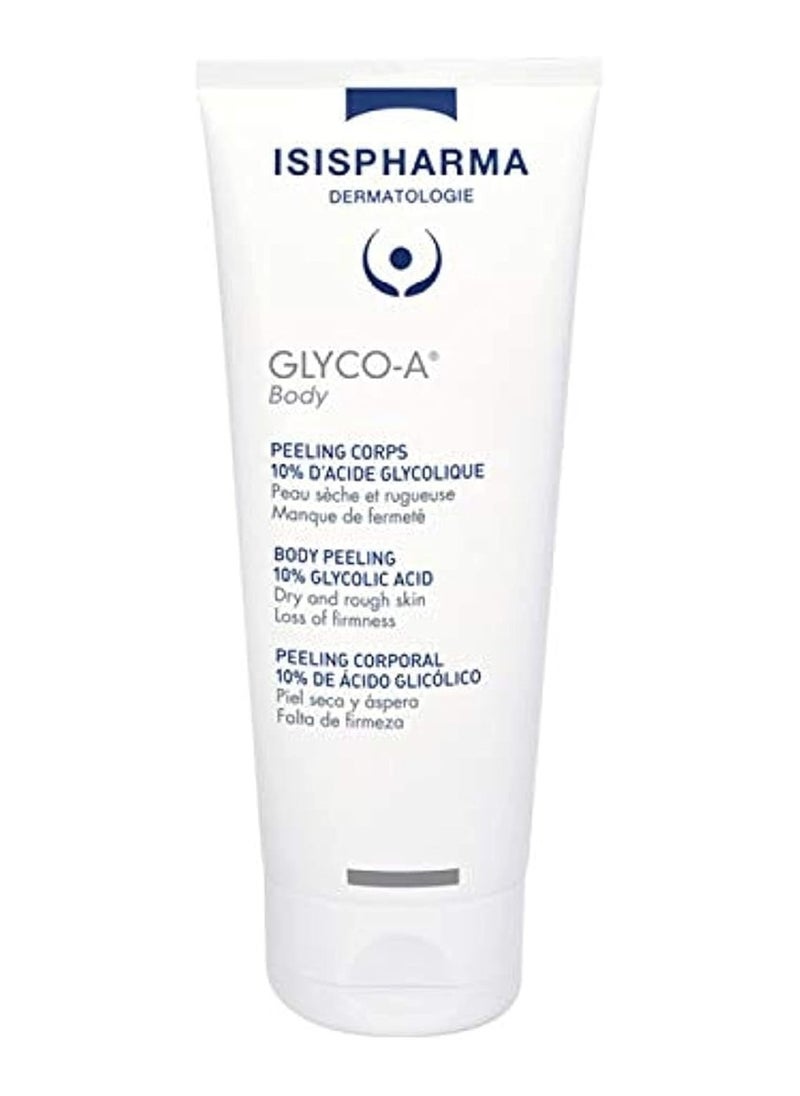 ISIS Pharma Glyco-A Body 200ml — Exfoliating Body Treatment for Smooth, Even Skin