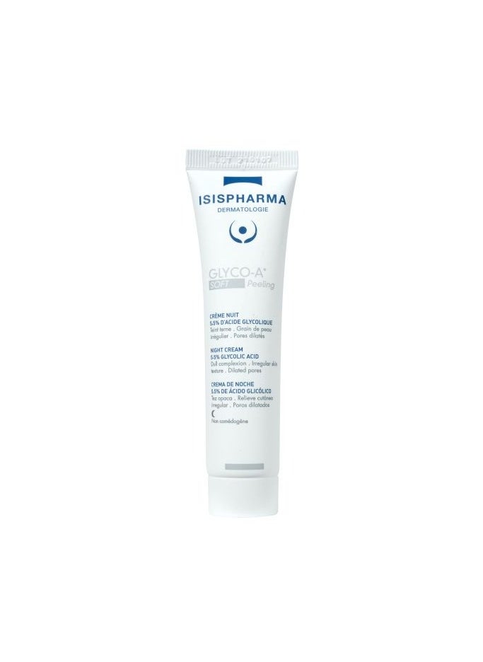 ISIS Pharma Glyco-A Soft Peeling 30ml — Gentle Exfoliating Treatment for Smooth Skin