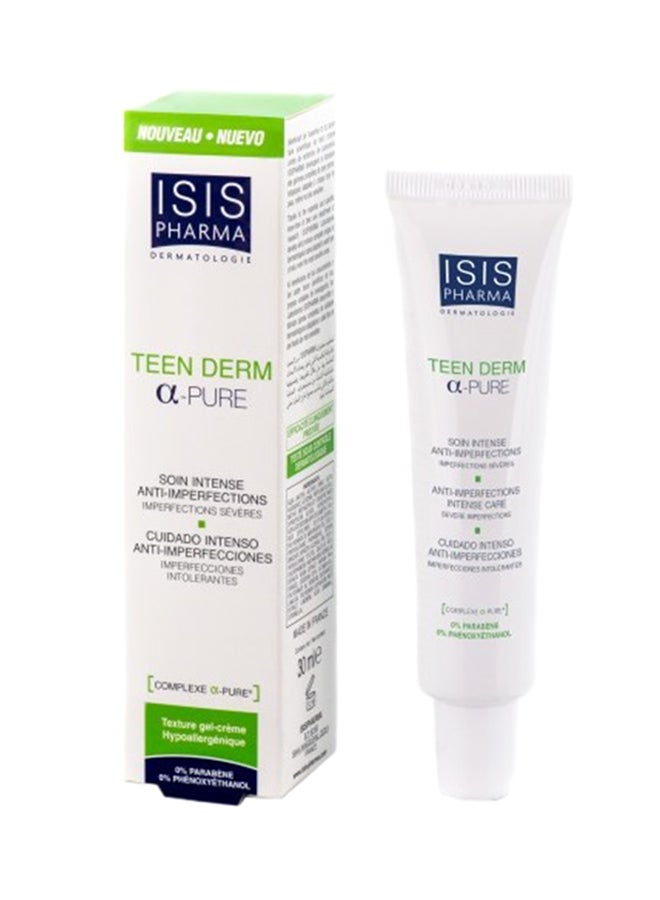 Teen Derm α-Pure Anti Imperfection Treatment Cream 30ml