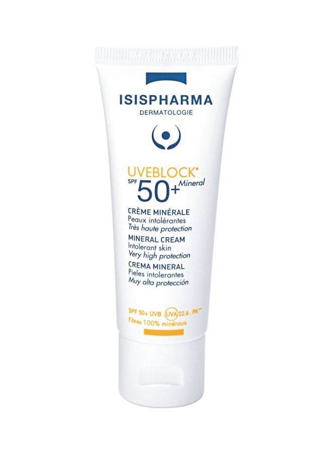 Uveblock SPF 50 Plus Invisible Cream 40 mlml