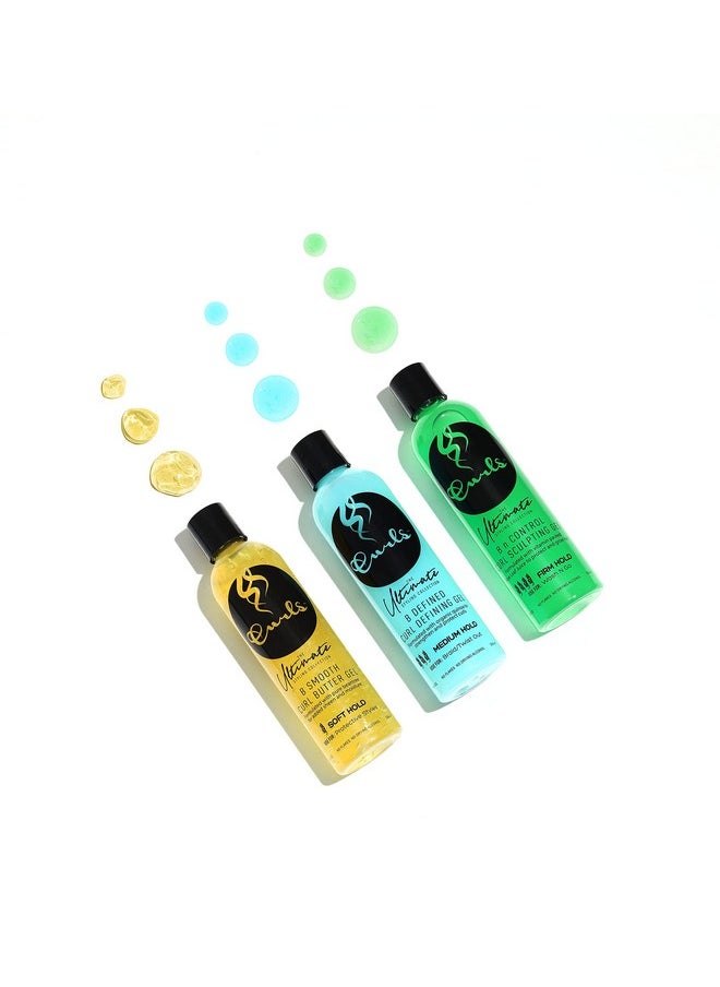 Curls The Ultimate Styling Collection B N Control Curl Sculpting Gel (Firm Hold), 8 Ounces,GREEN