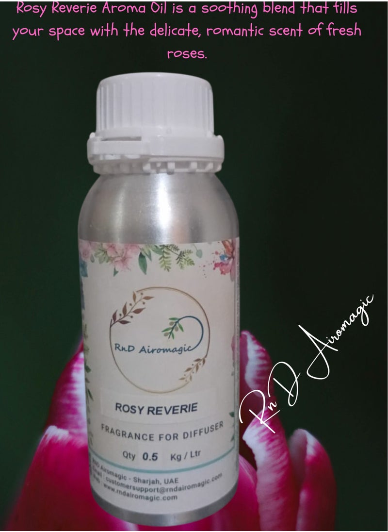 RnD Airomagic Rosy Reverie Aroma Oil for Diffuser 500ml