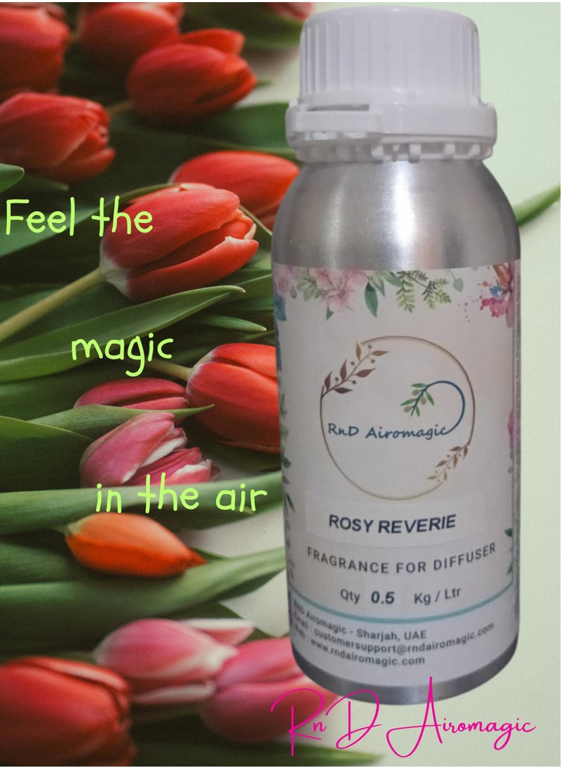 RnD Airomagic Rosy Reverie Aroma Oil for Diffuser 500ml