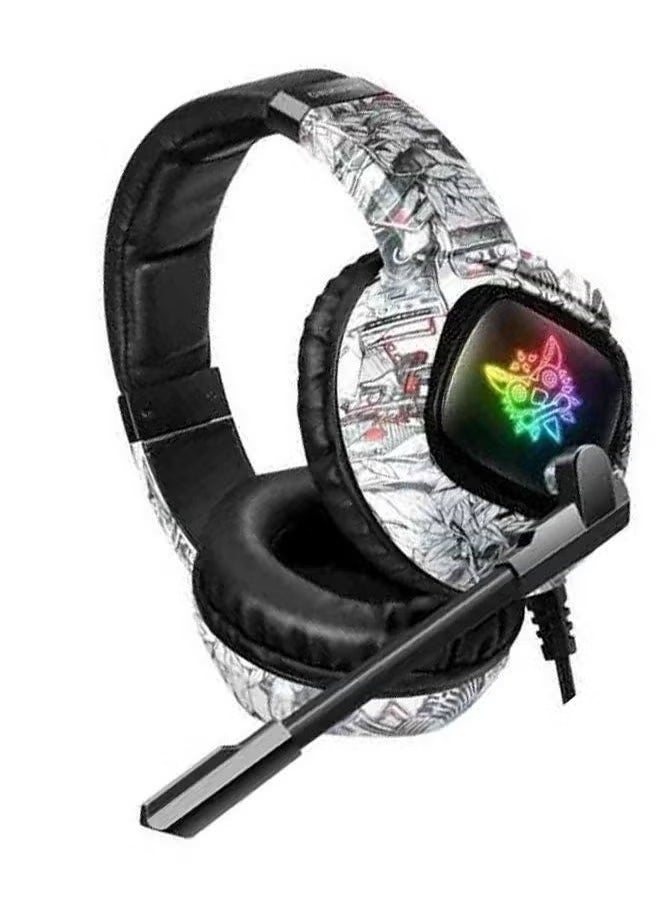 K19 Gaming Wired Headset with Microphone – High-Quality Stereo Sound, Comfortable Over-Ear Design, Noise-Cancelling Mic for PS4, PS5, Xbox One, Xbox Series X/S, Nintendo Switch, PC, Clear Voice Communication, Ideal for Gaming, Streaming & Audio