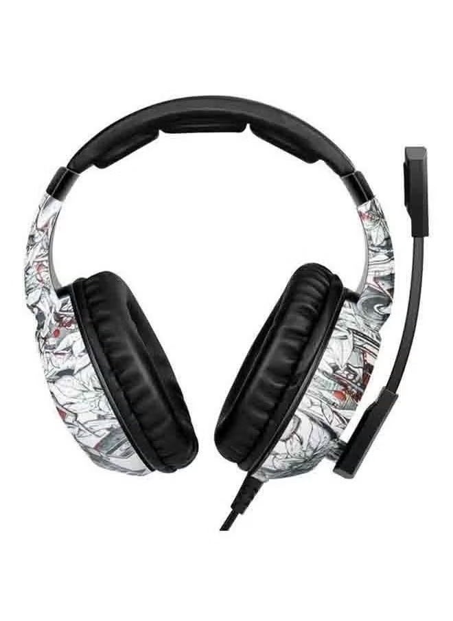 K19 Gaming Wired Headset with Microphone – High-Quality Stereo Sound, Comfortable Over-Ear Design, Noise-Cancelling Mic for PS4, PS5, Xbox One, Xbox Series X/S, Nintendo Switch, PC, Clear Voice Communication, Ideal for Gaming, Streaming & Audio