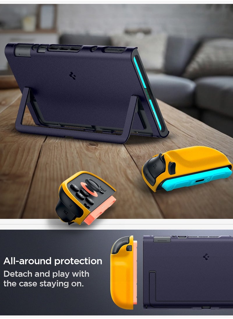 Nano Pop Nintendo Switch 2 Case Cover (2025) Slim Fit with Detachable Joy-Con and Kickstand Compatible - Blueberry Navy
