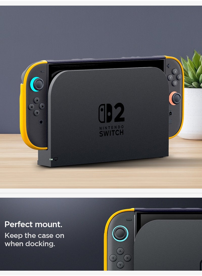 Nano Pop Nintendo Switch 2 Case Cover (2025) Slim Fit with Detachable Joy-Con and Kickstand Compatible - Blueberry Navy