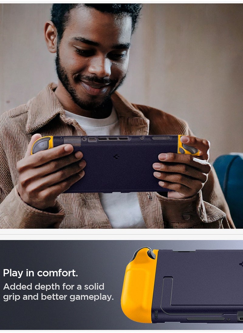 Nano Pop Nintendo Switch 2 Case Cover (2025) Slim Fit with Detachable Joy-Con and Kickstand Compatible - Blueberry Navy