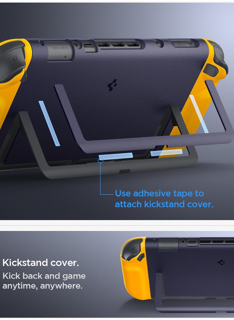 Nano Pop Nintendo Switch 2 Case Cover (2025) Slim Fit with Detachable Joy-Con and Kickstand Compatible - Blueberry Navy