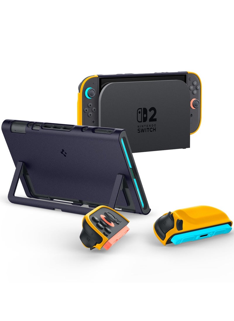 Nano Pop Nintendo Switch 2 Case Cover (2025) Slim Fit with Detachable Joy-Con and Kickstand Compatible - Blueberry Navy
