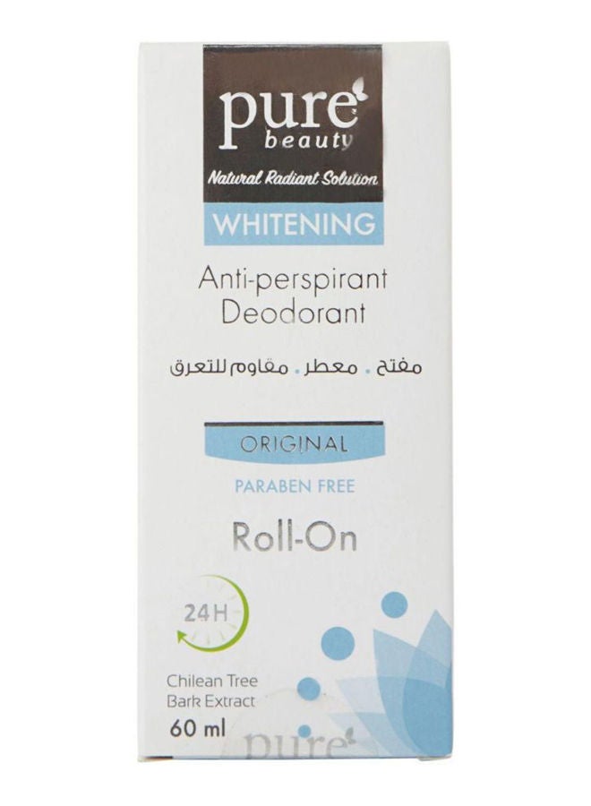 Anti-Perspirant Roll On Deodorant 60ml