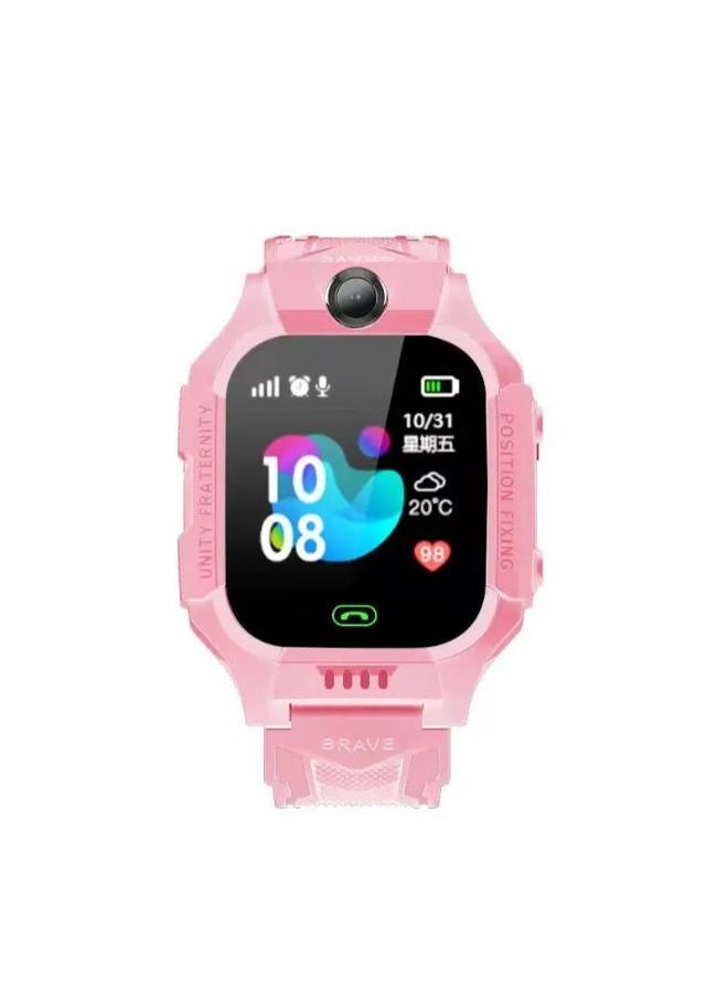 Z7A Kids Smartphone Watch |Smartwatche with HD Touch Screen, Phone Call Text Messaging Watch for Boy Girl Birthday Gifts(Pink)