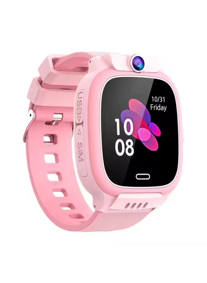 Z7A Kids Smartphone Watch |Smartwatche with HD Touch Screen, Phone Call Text Messaging Watch for Boy Girl Birthday Gifts(Pink)