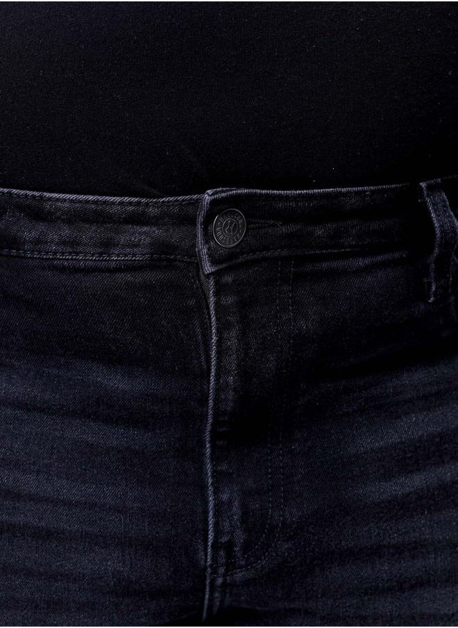 Men Plus Size Slim Fit Solid Mid-Rise Stretchable Jeans